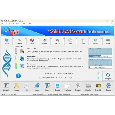 WinTools.one Professional - irongamers.ru