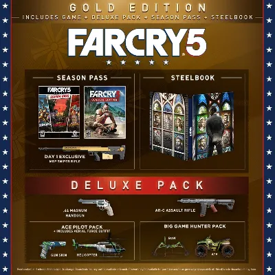 Far Cry 5 Gold Edition + Far Cry New Dawn Deluxe Edition Bundle (Steam Gift RU) - irongamers.ru