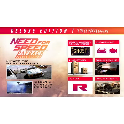 Need for Speed Payback - Deluxe Edition (Steam Gift RU) - irongamers.ru