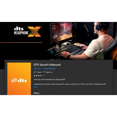 DTS headphone:X DTS Sound Unbound(PC/XBOX) KEY - irongamers.ru