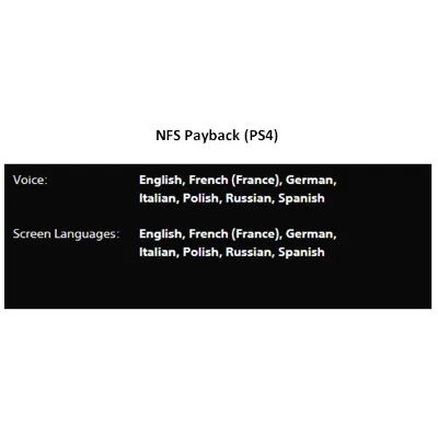 NFS Unbound PS5 + Heat + Hot Pursuit + Payback PS4|5* П2 Аренда от 7 дней - irongamers.ru