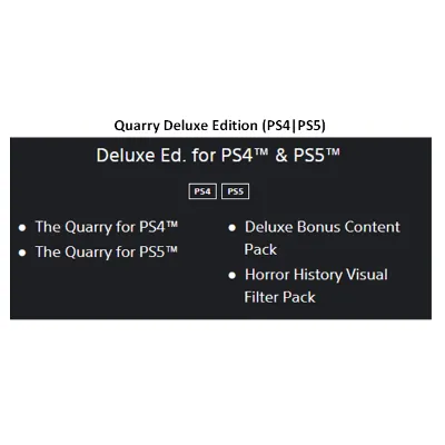 Quarry PS4|PS5 + [The Chant + Layers of Fear PS5] П2 Аренда от 7 дней - irongamers.ru