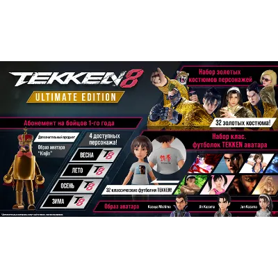 TEKKEN 8. Ultimate | LOGIN:PASS | АВТО 24/7 | OFFLINE - irongamers.ru