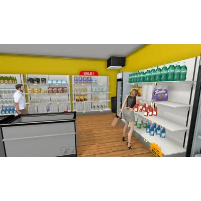 Supermarket Simulator | АВТОДОСТАВКА [Россия Gift] - irongamers.ru