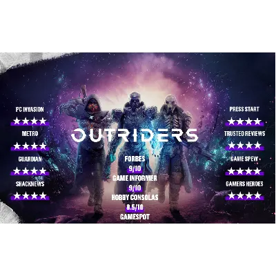 Outriders Complete Edition (4 в 1) Steam Ключ / РФ+МИР - irongamers.ru