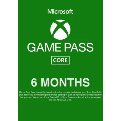 XBOX Game Pass Core на 6 месяцев India IN Ключ - irongamers.ru
