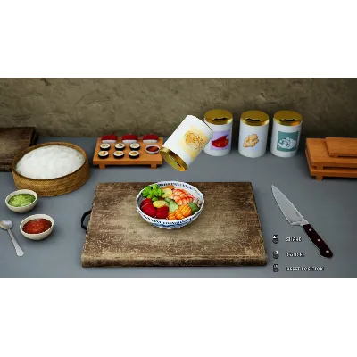 Cooking Simulator - Sushi DLC STEAM GIFT РОССИЯ - irongamers.ru