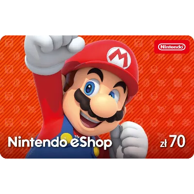 Карта Nintendo eShop 70zł PLN Польша - irongamers.ru