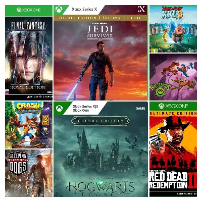 60 Игр Xbox - RDR 2, GTA V, Hogwarts Legacy, ВЕДЬМАК 3 и др • АККАУНТ - irongamers.ru