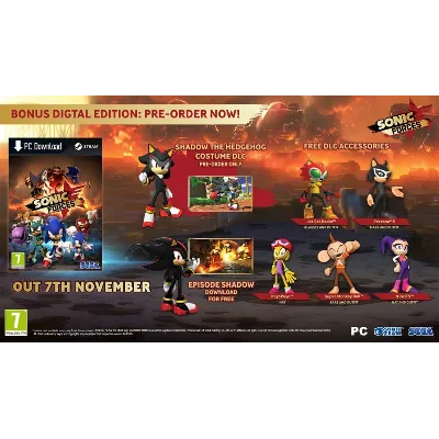 Sonic Forces Digital Bonus Edition Steam Ключ РФ-МИР - irongamers.ru
