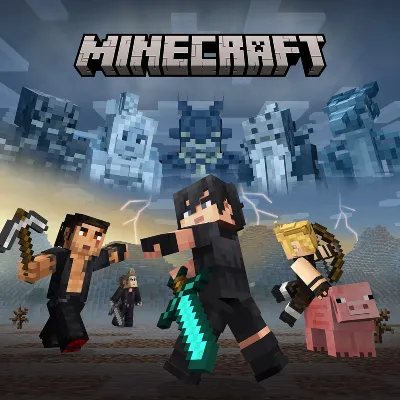 Набор скинов «Ноктис» для Minecraft PS4 ПСН PLAYSTATION - irongamers.ru