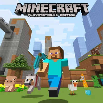 Набор пластиковых текстур Minecraft PS4 ПСН PLAYSTATION - irongamers.ru