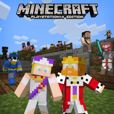 Набор скинов Minecraft - 1 PS4 ПСН PLAYSTATION - irongamers.ru
