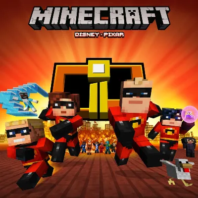 Minecraft: набор скинов «Суперсемейка» PS4 ПСН - irongamers.ru