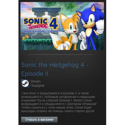 Sonic the Hedgehog 4 - Episode II (Steam Gift RegFree) - irongamers.ru