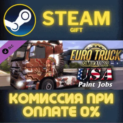 Euro Truck Simulator 2 - USA Paint Jobs Pack СТИМ ПК - irongamers.ru