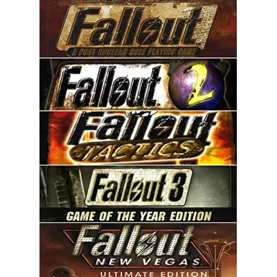 ⭐ Fallout 1 + 2 + 3 GOTY + Tactics + New Vegas [STEAM] - irongamers.ru