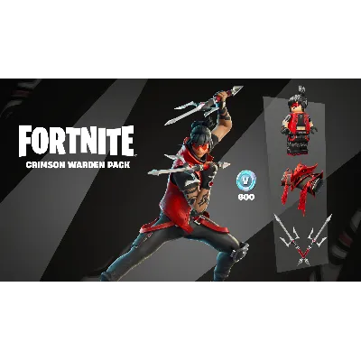 FORTNITE: НАБОР «АЛЫЙ СТРАЖ» + 600 VB XBOX/PC КЛЮЧ - irongamers.ru