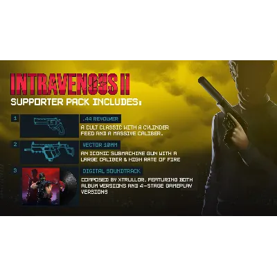 Intravenous 2 - Supporter Pack DLC АВТОДОСТАВКА STEAM РОССИЯ - irongamers.ru