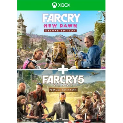 Far Cry 5 Gold, New Dawn Deluxe, 3 (Xbox One SX) Аренда - irongamers.ru