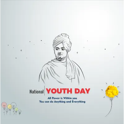 10 Graphic Files - National Youth Day - PSD (For India) - irongamers.ru