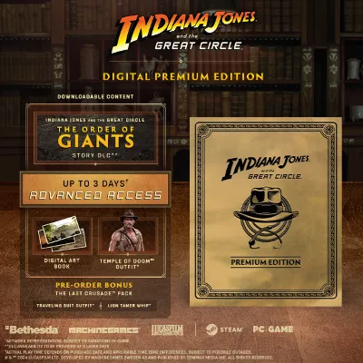 Indiana Jones and the Great Circle: Premium МИР АВТО - irongamers.ru