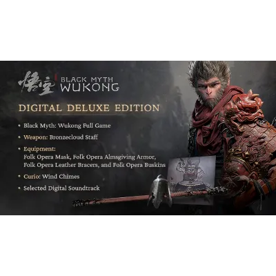 BLACK MYTH: WUKONG DELUXE STEAM GLOBAL+РФ КЛЮЧ - irongamers.ru