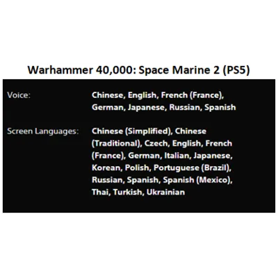 Warhammer 40000: Space Marine 2 Gold PS5 П2 Аренда от 10 дней - irongamers.ru