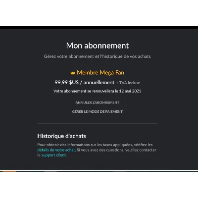 Crunchyroll Mega Fan 12 месяцев Личный счет - irongamers.ru