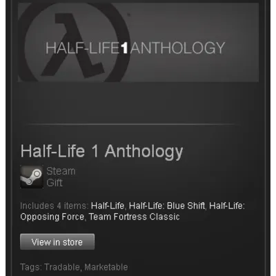Half-Life 1 Anthology - STEAM Gift - Region Free - irongamers.ru