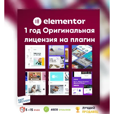 ⭐Elementor Pro 1 год Оригинальная лицензия на плагин - irongamers.ru