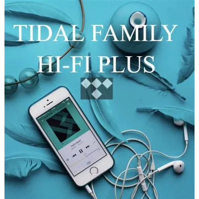 TIDAL HiFi PLUS FAMILY – 1 месяц | 6 участников • Ultra HD звук - irongamers.ru