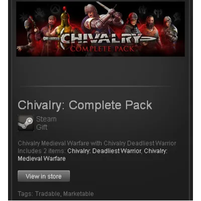 Chivalry Complete Pack - STEAM Gift - Region Free / ROW - irongamers.ru