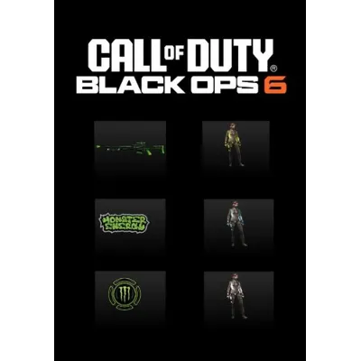 НАБОР MONSTER ENERGY BUNDLE CoD BLACKOPS 6 - irongamers.ru
