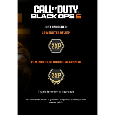 2XP / 2WXP 60 min COD 6 GLOBAL - irongamers.ru