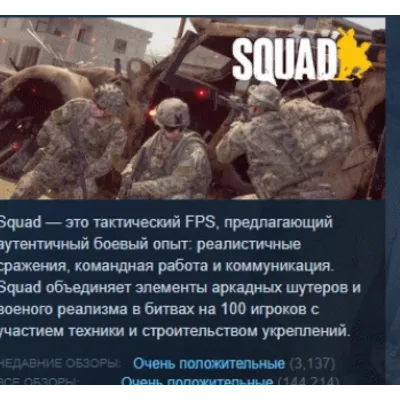 Squad АВТОДОСТАВКА STEAM GLOBAL МГНОВЕННО ЛИЦЕНЗИЯ - irongamers.ru
