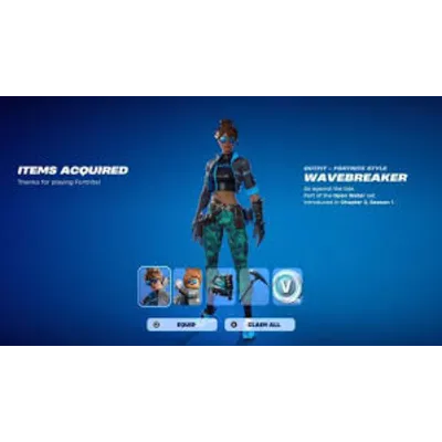 FORTNITE: НАБОР «ЦУНАМИ» + 600 VB XBOX/PC КЛЮЧ - irongamers.ru