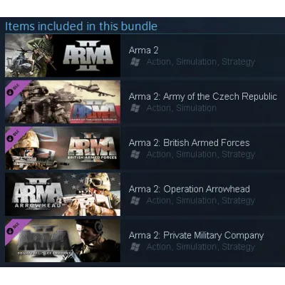 Arma II 2 Complete Collection + DayZ - STEAM Key GLOBAL - irongamers.ru