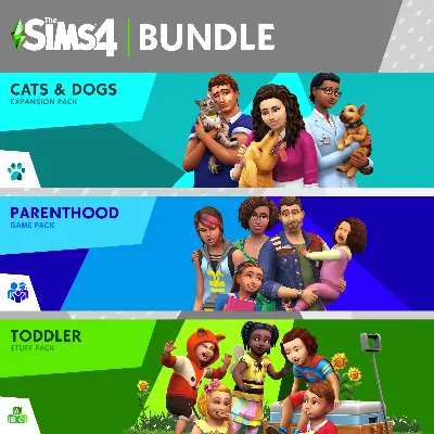 The Sims 4 Коллекция Кошки и собаки Родители Детские ве - irongamers.ru