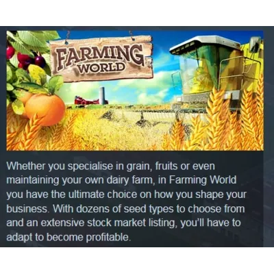 Farming World STEAM KEY REGION GLOBAL+РОССИЯ