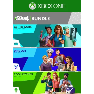 THE SIMS 4 BUNDLE - GET TO WORK, DINE OUT, COOL KITCHE - irongamers.ru