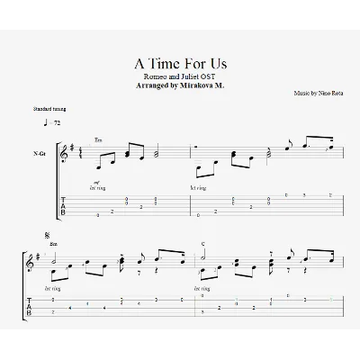 A Time For Us - irongamers.ru