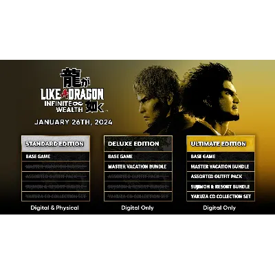 Like a Dragon Infinite Wealth / Ultimate Steam Ключ + подарок - irongamers.ru