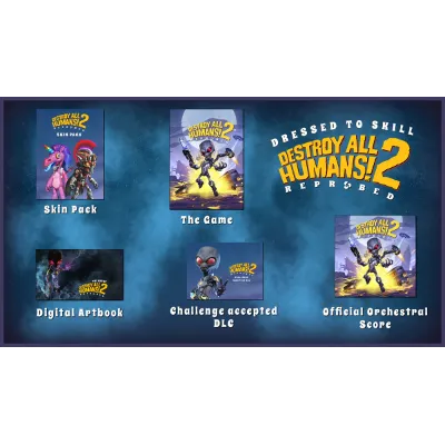 Destroy All Humans! 2 Reprobed: Dressed to Skill STEAM КЛЮЧ - irongamers.ru