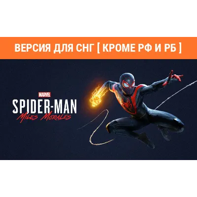Marvels SpiderMan Miles Morales(steam key) no RU no BY
