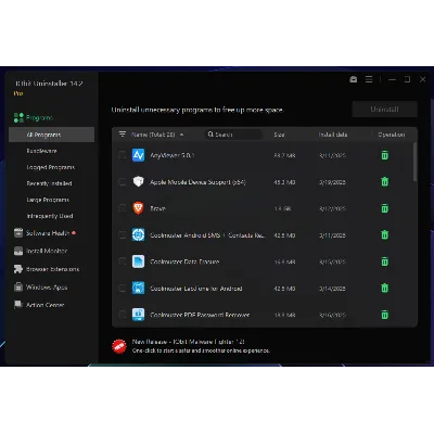 IObit Uninstaller 14 PRO Код лицензии на 1 год - irongamers.ru