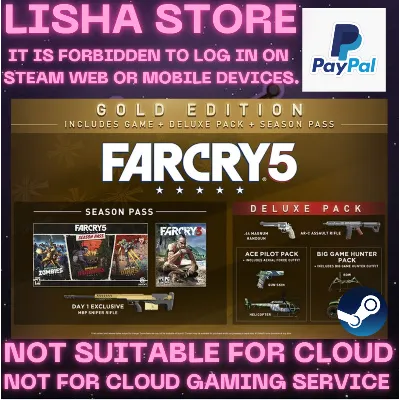 Far Cry 5 Gold Ed Стим Оффлайн на 90 дней - irongamers.ru