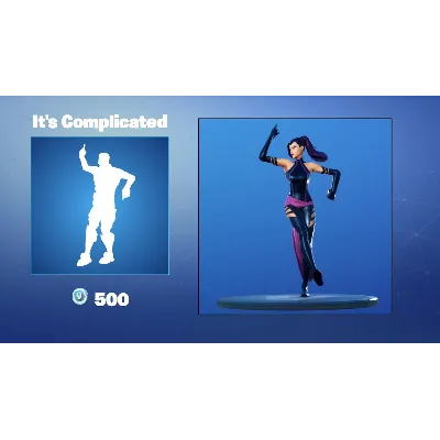 ⭐ Fortnite - It&acute;s Complicated Emote DLC Epic Games КЛЮЧ - irongamers.ru