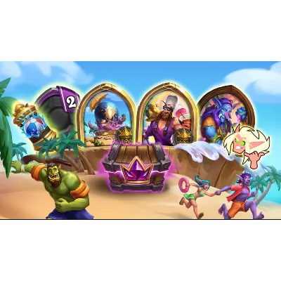 ВСЕ СТРАНЫ Hearthstone Пропуск для полей сражений - irongamers.ru