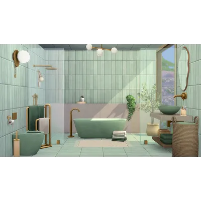 The Sims™ 4 Модная ванная — Комплект steam dlc Россия - irongamers.ru
